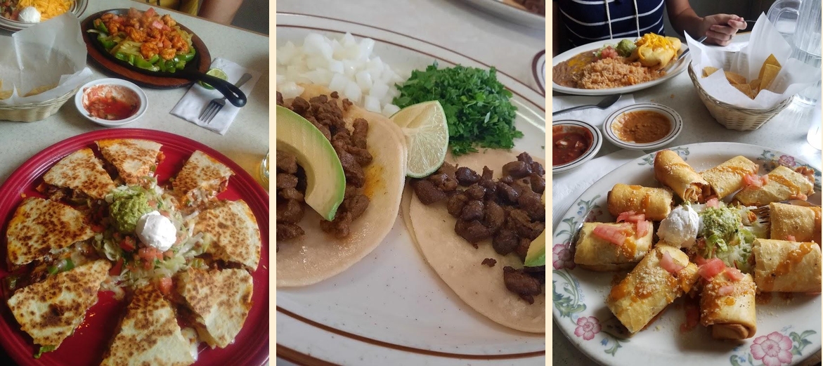 Guadalajara Mexican Restaurant Menu